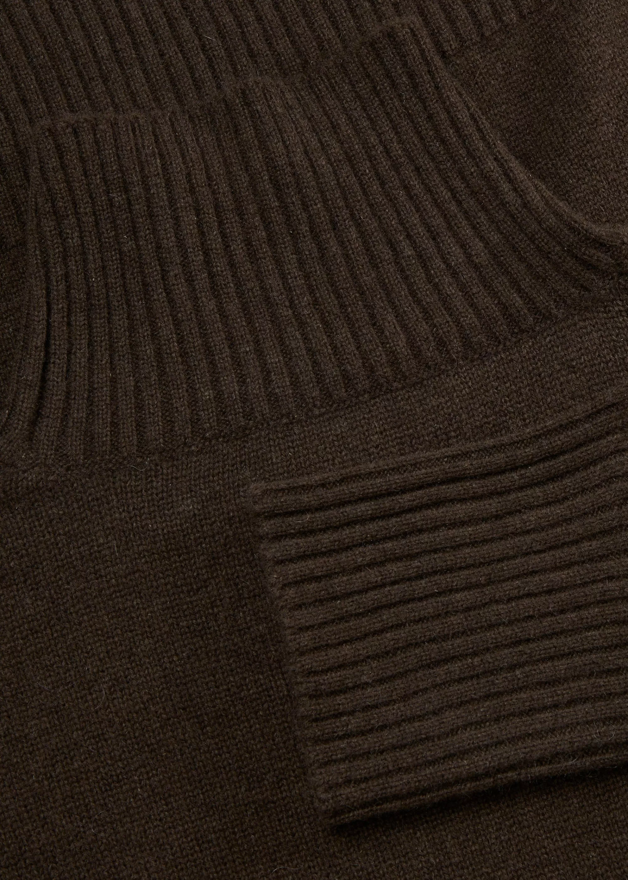 Aiayu Strik^Freya sweater - pure yak PureDarkBrown