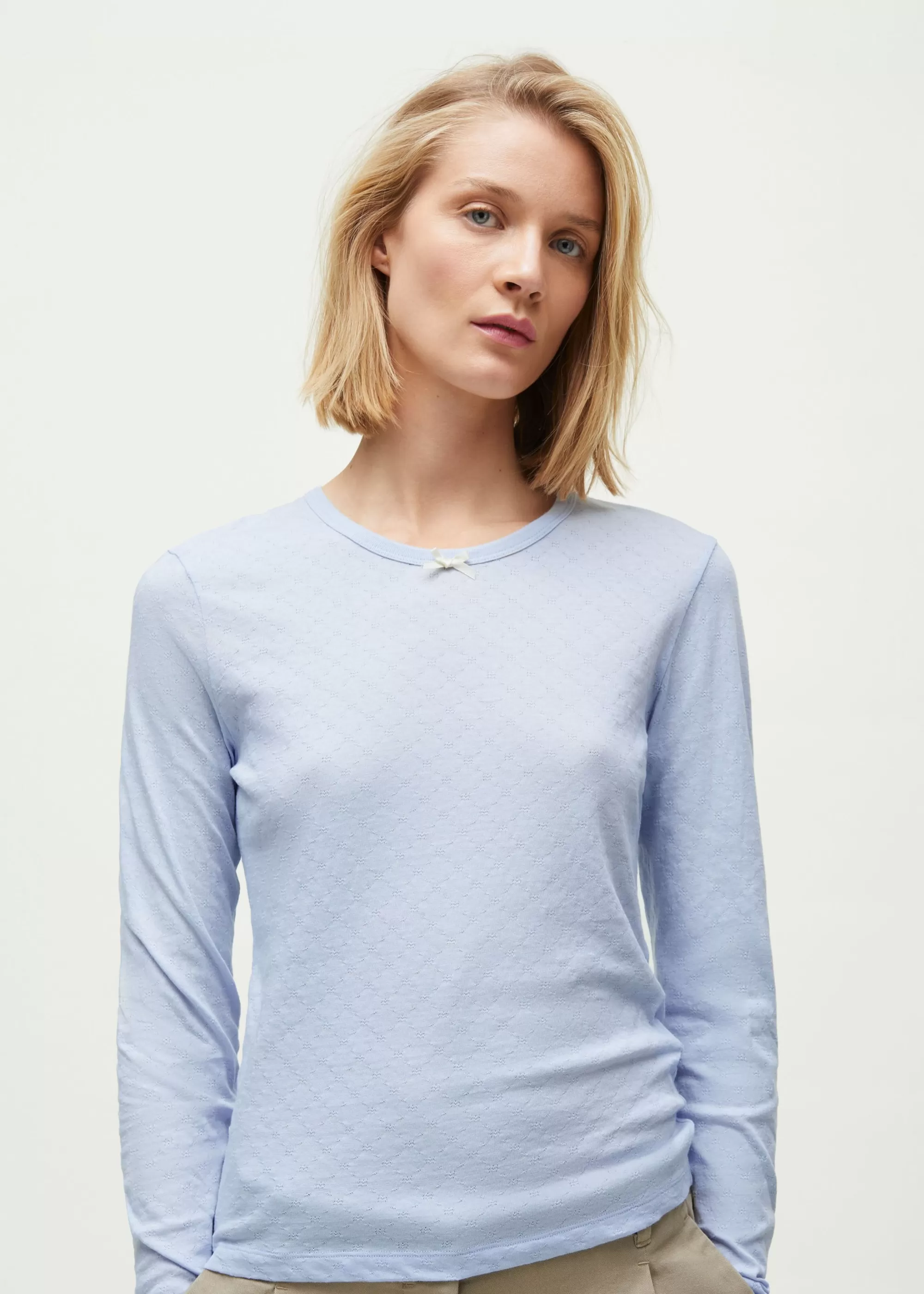 Aiayu T-shirts & Tops^Messhu long sleeve LightBlue